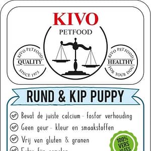 Kivo Rund & Kip Puppy Compleet