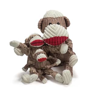 Stuey Sock Monkey HuggleFleece® FlufferKnottie™