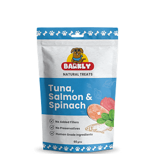 Barkly Treats cookies Tuna, Salmon and Spinach