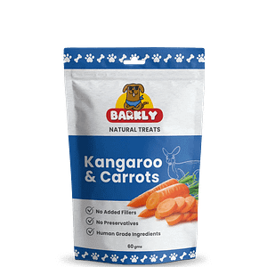 Barkly Treats cookies Kangaroo and Carrots