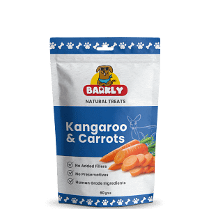 Barkly Treats cookies Kangaroo and Carrots